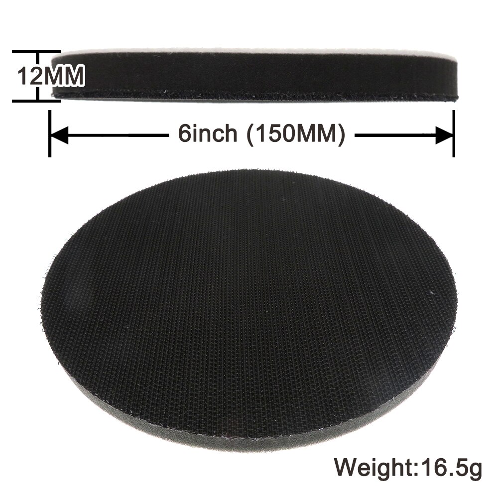 Buffer Protection Disc Sponge Interface Pad 2inch-6inch Soft For Back-up Sanding Pad and Hook & Loop Sanding Discs