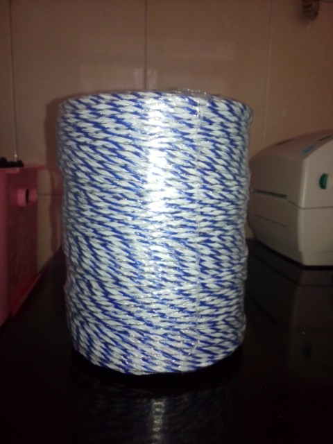 250 Meters Electric Fence Wire Polywire with Steel Wire Poly Rope For Horse Fencing Ultra Low Resistance Wire Fencing