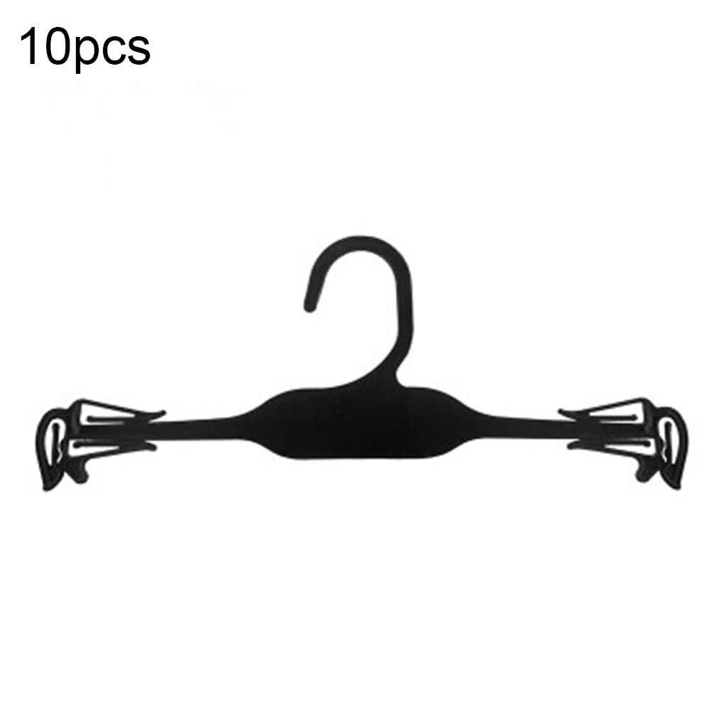 10 stuks plastic binnenhanger bh ondergoed ondergoedrek antislip ondergoedclip ondergoed winkeldisplay speciaal: Zwart