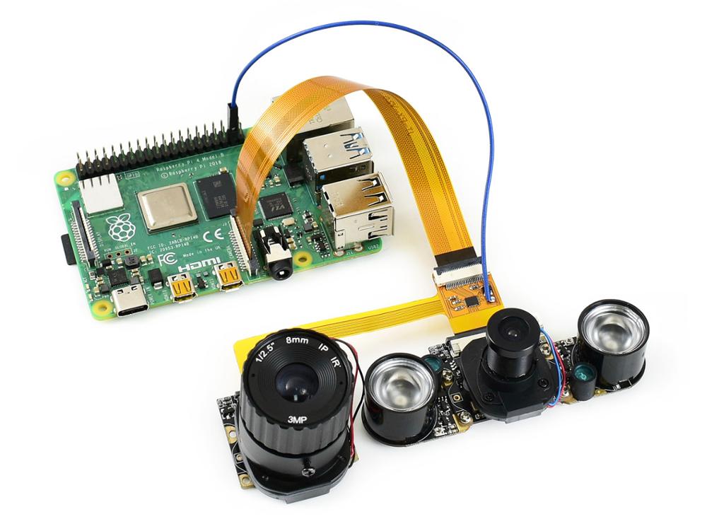 Camera Scheduler, Specific FFC Allows the Raspberry Pi to Connect Two Cameras