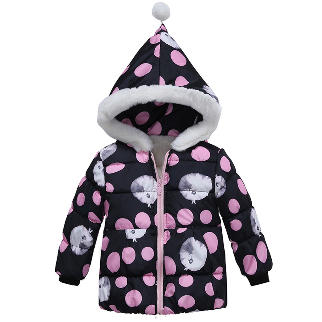 Winter Parka Kids Jassen Voor Meisjes Jongens Warme Dikke Kinderen Jas Baby Bovenkleding Baby Overjas Comfortabele Jassen: Roze / L