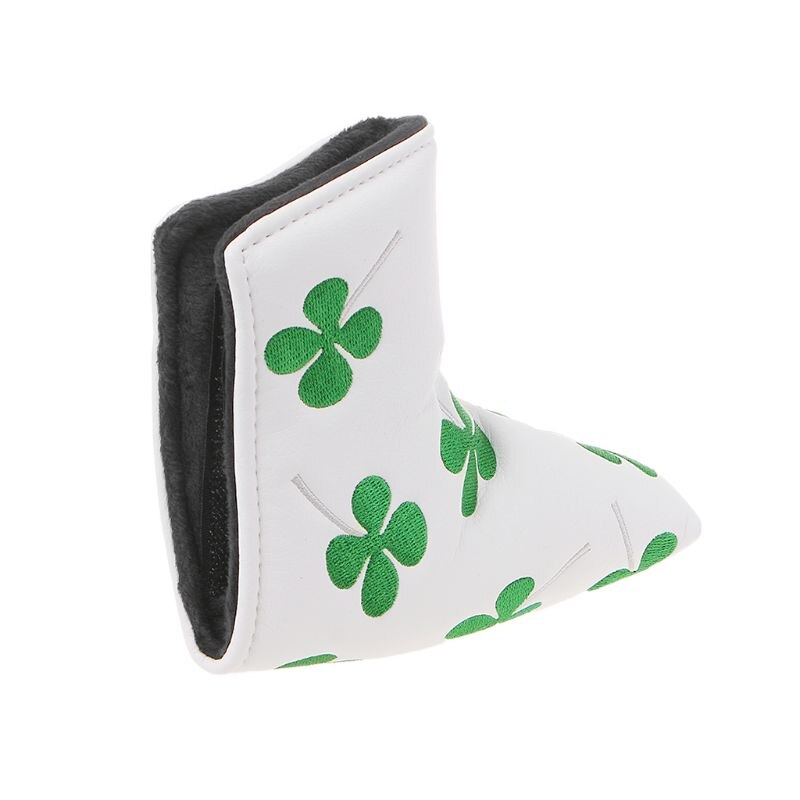 Clover Golf Putter Head Cover Headcover For Taylormade Ping White K43E