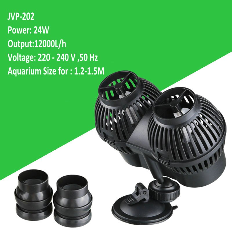 1 Pcs Jvp Circulatie Aquarium Wave Maker Waterpomp Wavemaker Zuigkracht Aquarium 3/6/12/24 /48W 220V: 8