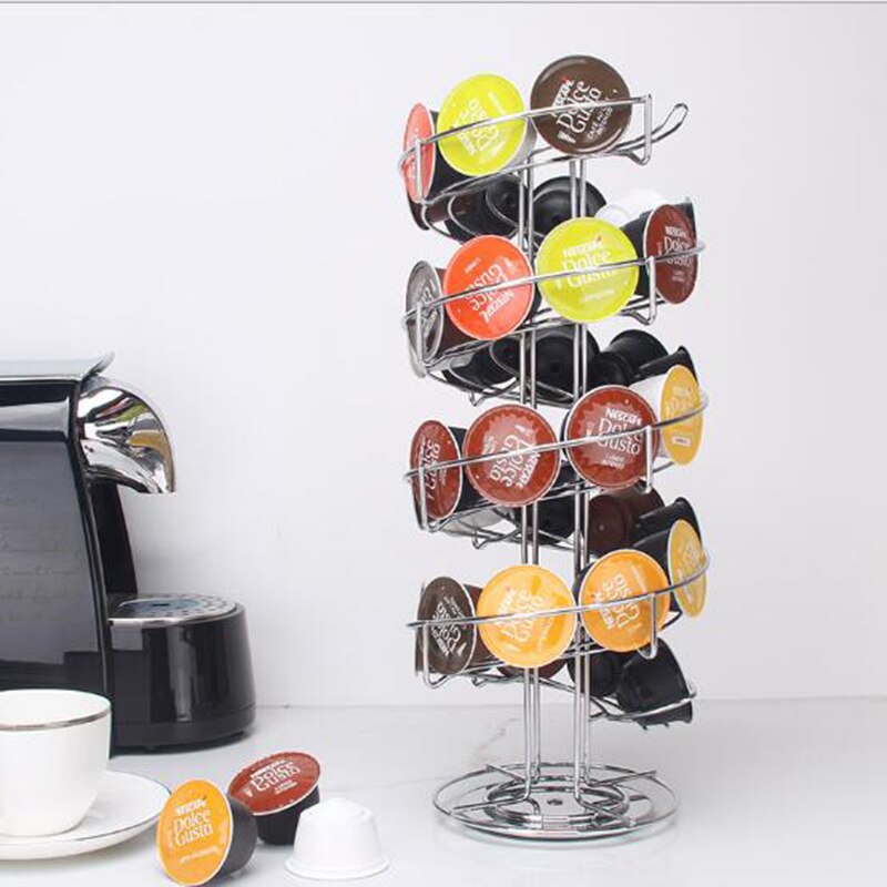 Métal Dolce Gusto capsules de café Nespresso tiroir de rangement