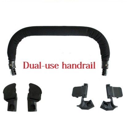 Grip Handle Handlebar Consoles Armrest Bumper Bar For Babyzen YOYO Plus Pram Stroller no brand good: 3pcs