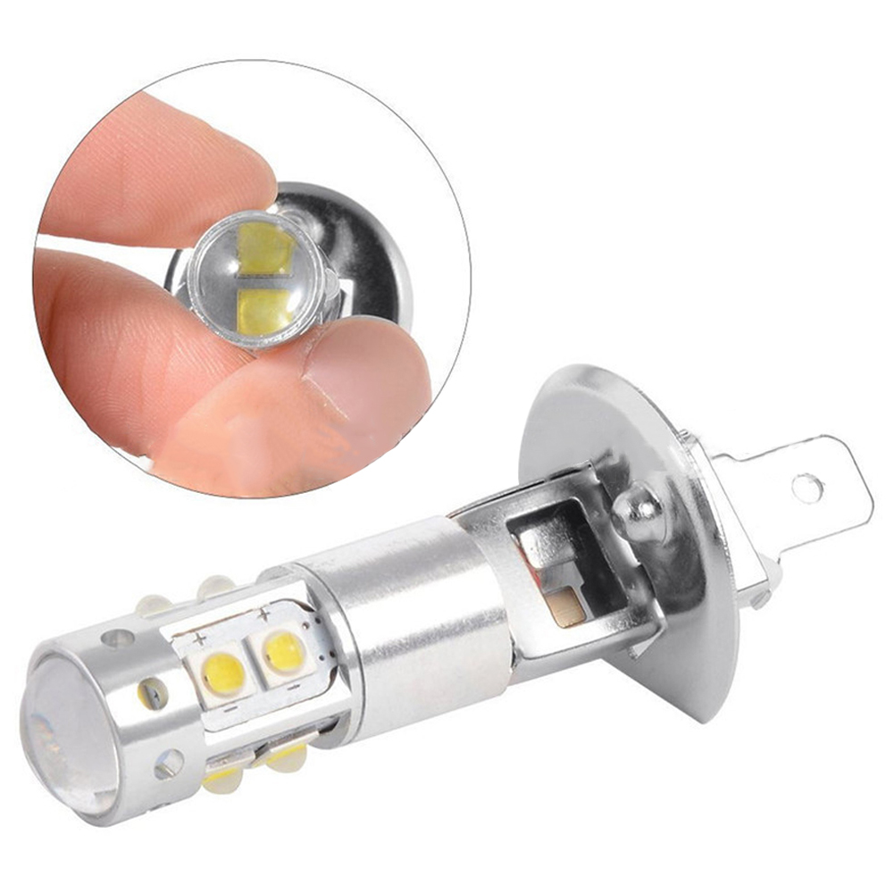 2X6000 K H1 80W hoch Energie Kolben LED SCHEINWERFER HOHE ABBLENDLICHT NEBEL GLÜHBIRNEN