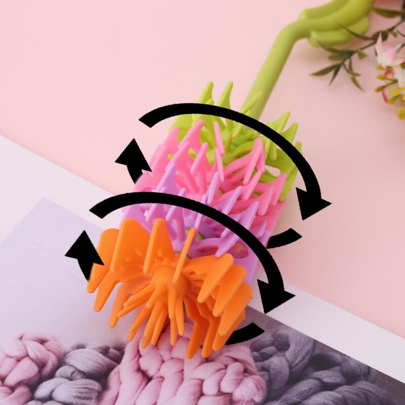 Outil de nettoyage de mamelon brosse | En silicone, arc-en-ciel à Rotation 360 degrés pour le lait de bébé brosse