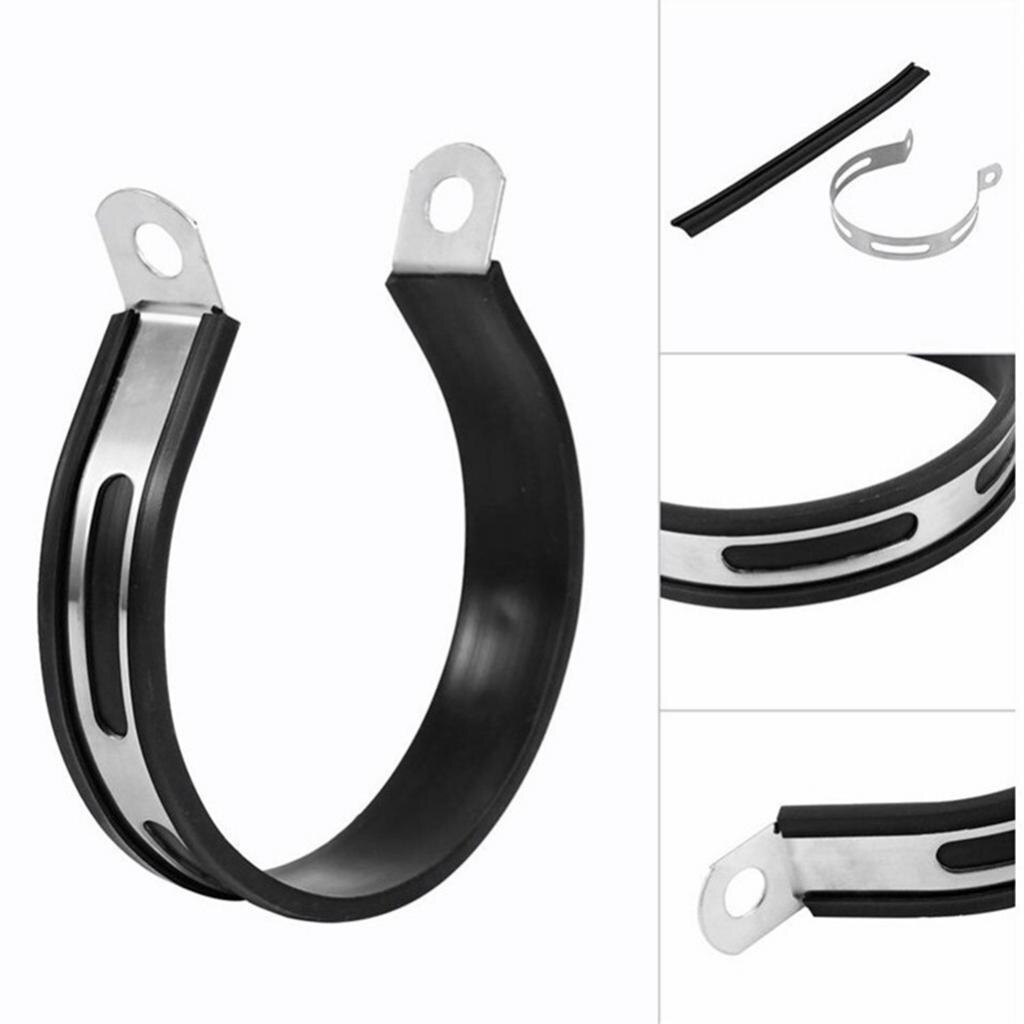 Support de fixation universel de moto | Silencieux d'échappement, Support de tuyau, Support de fixation, bracelet de suspension