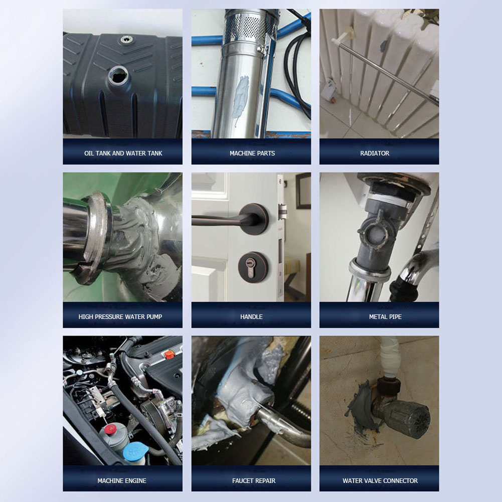 Hochfester Metall reparatur kleber ab Typ Guss reparatur kleber Metall reparatur kleber industrieller Kalt schweiß kleber Dichtung versiegelung mittel