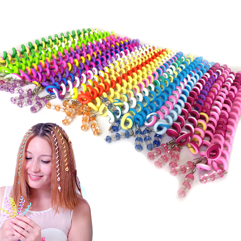 6 unids/lote de herramientas de peinado para el cabello, trenzas para trenzar el cabello DIY para mujeres y niñas, accesorios para el cabello con horquilla