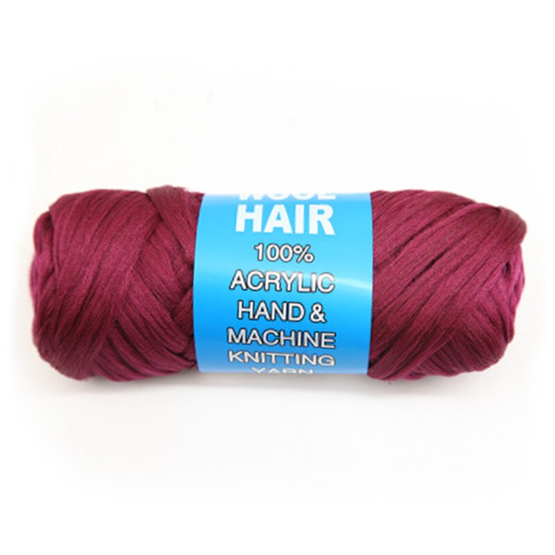 Accessoire capillaire en laine pour tresse, en Fiber synthétique, de basse température, de flamme, 80g, accessoire pour cheveux de: 3