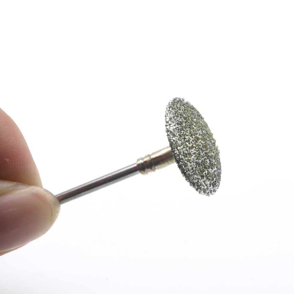 5 Piezas Rebaba De Diamante 5mm | Para Broca Rotatoria | 50 Granos De Desbaste Grueso