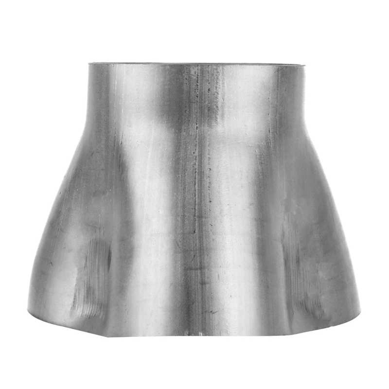 stainless pipe exhaust manifold 3 into 1 Exhaust Header Collector 1.75in Inlet 2.38in Outlet Universal for Car Modification