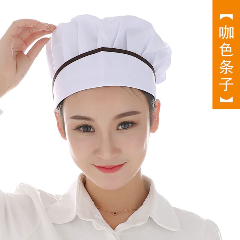 Adjustable Mesh Caps Cafe Bar Kitchen Restaurant Hotel Bakery Waiter Workwear Hat Men Women Breathable Working Caps Chef Uniform: 3