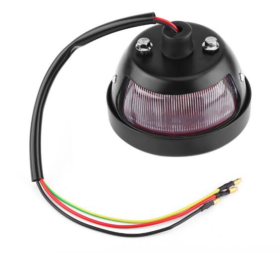 Black Side Mount Achterlicht Rem Motorfiets Bracket Achterlicht Voor Harley 833 Tcruiser Bobber Chopper Straat Standard Dirt Bike