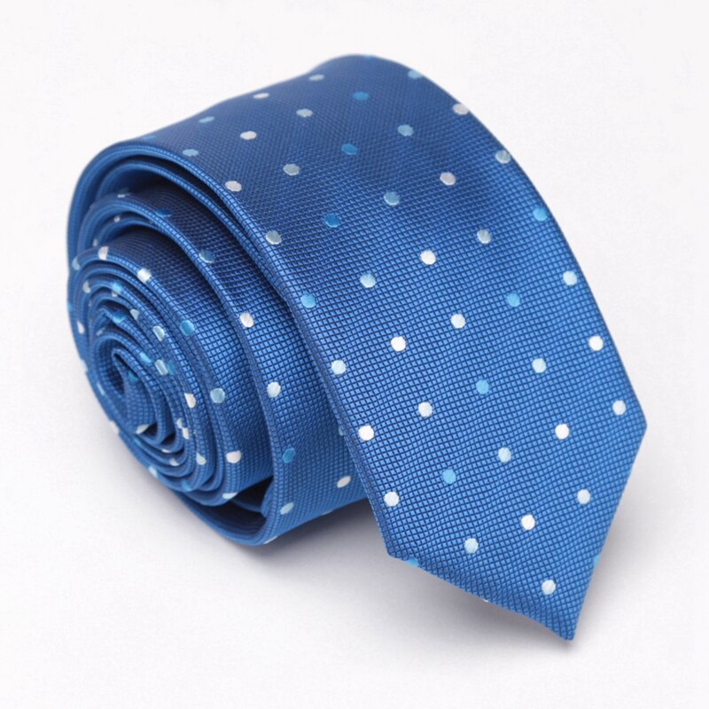 Herre slips stripe dot jacquard slips afslappet formel kjole slips til mænd bowtie bryllup forretning fest tilbehør: Yj -1a-m5