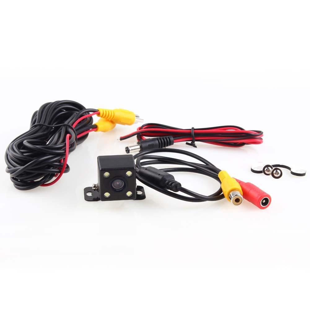 4 LED 12V Back Up Rear View Reverse Backup Camera Cam Night Vision Waterproof