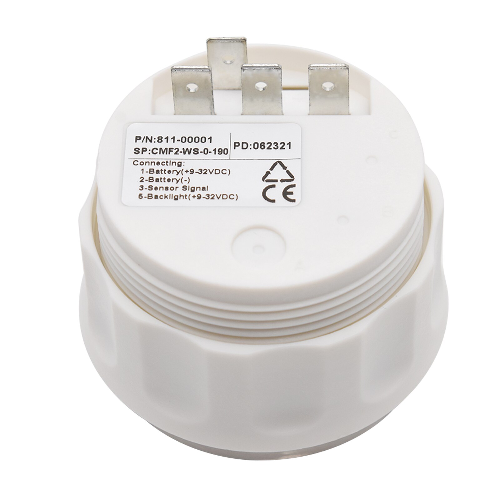 52MM Fuel Level Gauge with Fuel Level Sensor 100MM 125MM 150MM 200MM 250MM 400MM 0-190ohm Oil Liquid Tank Fuel Level Indicator