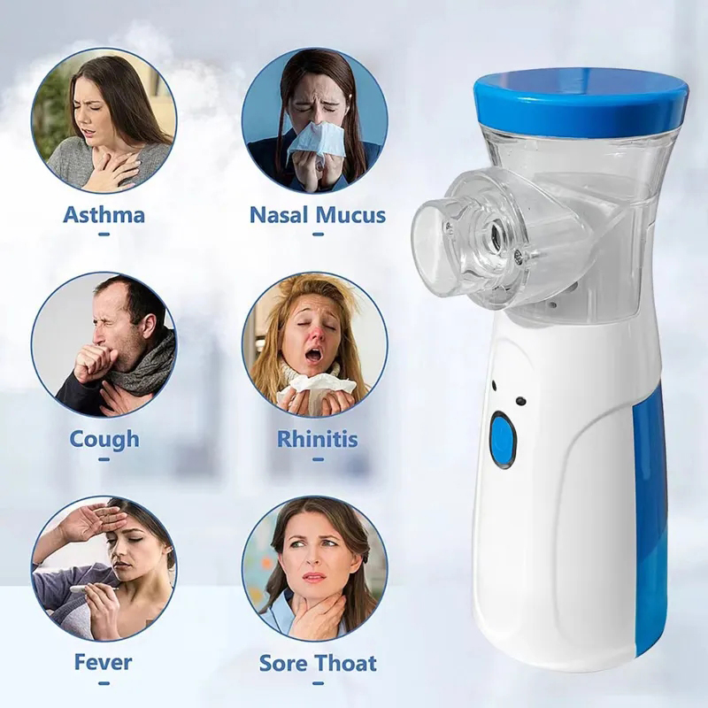 Handheld Tragbare Vernebler autoclean Vernebler Mesh Zerstäuber Stille Inhalator Vernebler inhalator Für Erwachsene Kinder Nebulizador