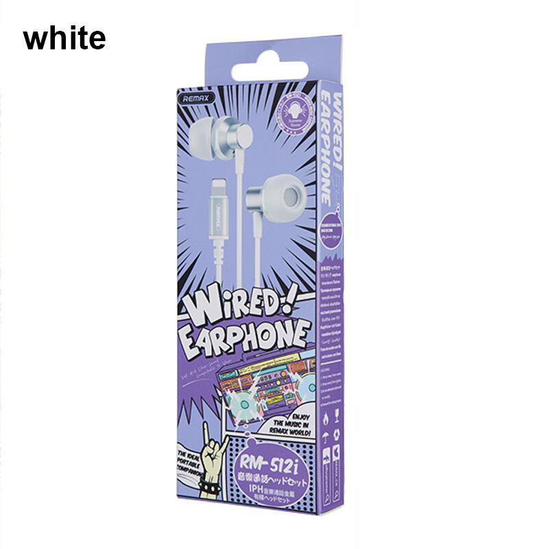 Origineel Voor Iphone Bedrade Oortelefoons Zware Bas In-Ear Hoofdtelefoon Met Microfoon Hifi Stereo Oordopjes Ruisonderdrukking Gamer Headset 2024: WHITE