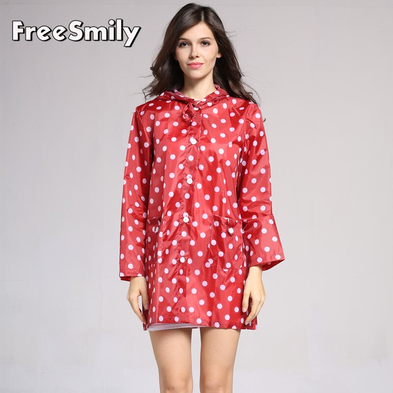 Buiten Waterdichte Jas Regenjas Womens Pvc Wandelen Regenjas Motorfiets Fiets Regenpak Dames Regenjas Reizen BA60YY: Style   4