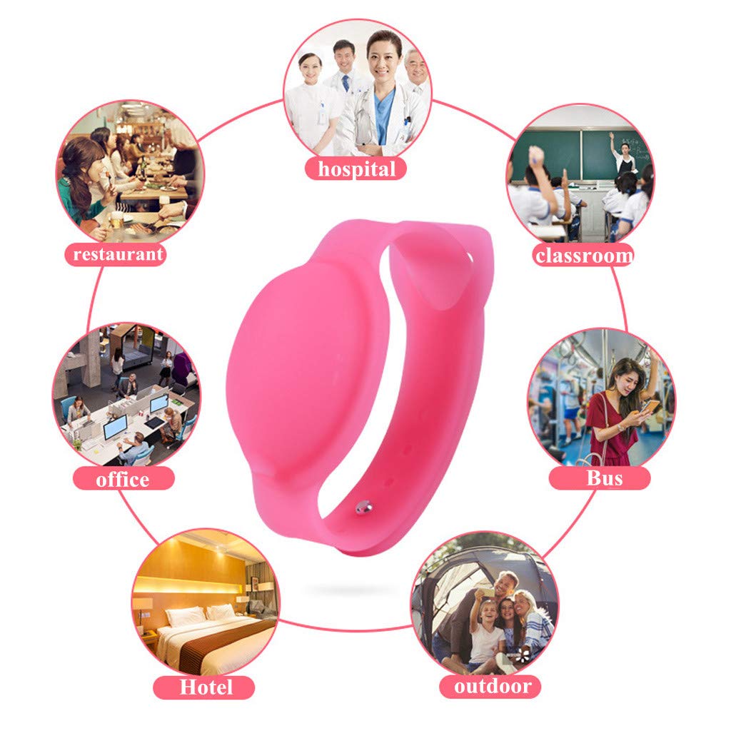 1PC Dispenser disinfettante per le mani braccialetto ricaricabile in Silicone polsino Dispenser per mani polsino adulto bambino uomo donna casa all'aperto