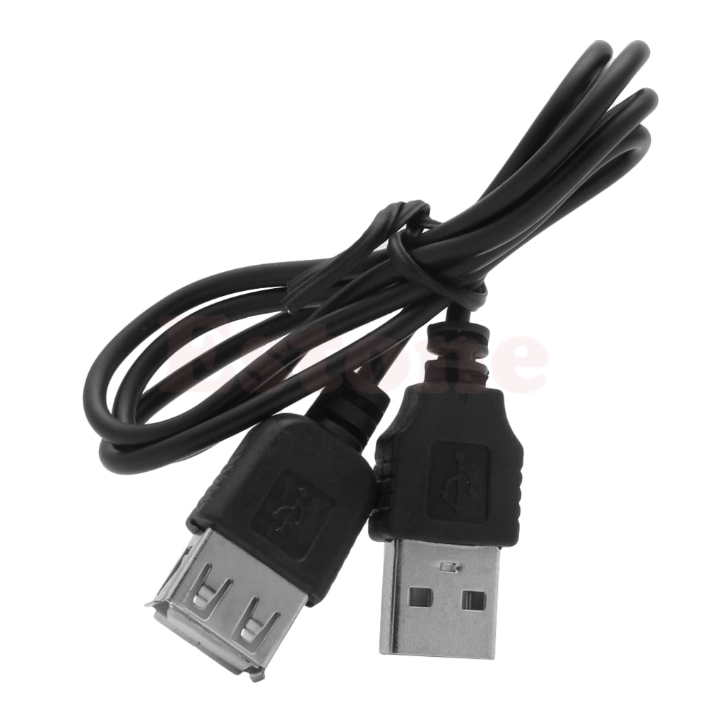 1 Pc Usb 2.0 Man-vrouw Extension Extend Cable Cord