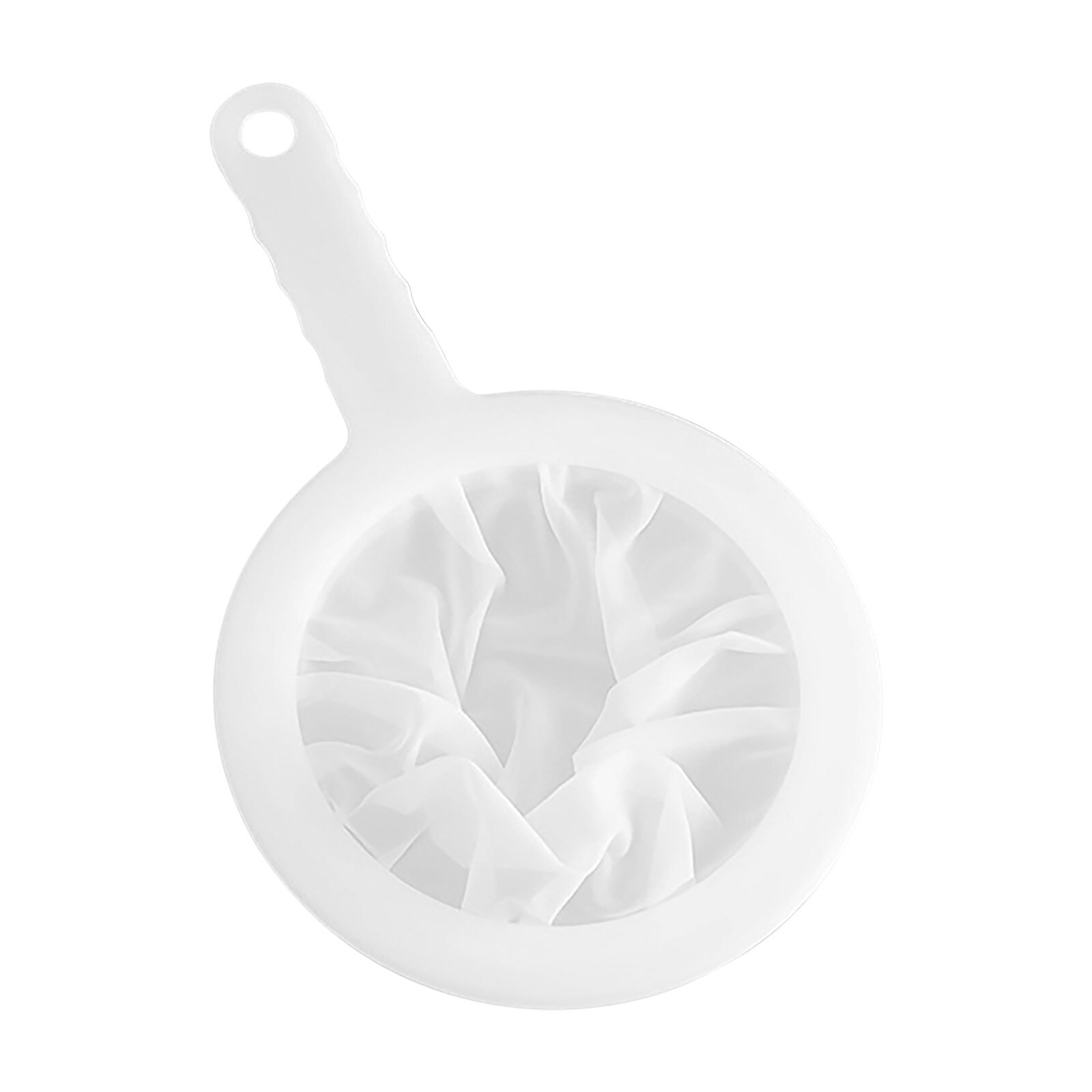 100/200/400 Mesh Reusable Nylon Ultra Fine Filter Mesh Strainer Spoon Sieve Soy Milk Juice Coffee Food Filter Kitchen Colander: 100 mesh