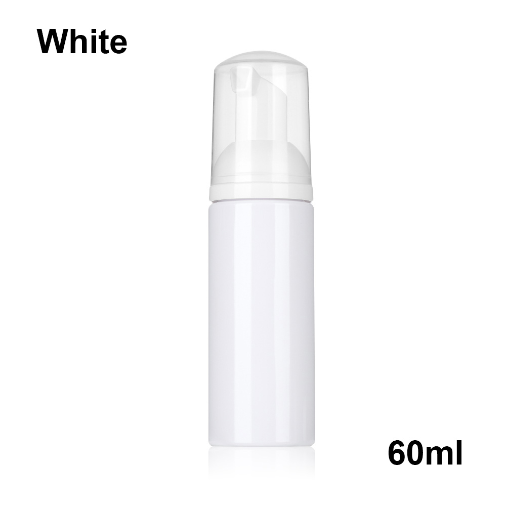 30/50/80Ml Plastic Schuim Pomp Fles Lege Gezicht Wimpers Cosmetische Fles Cleaner Zeepdispenser Schuim Fles pomp Container: Licht Geel