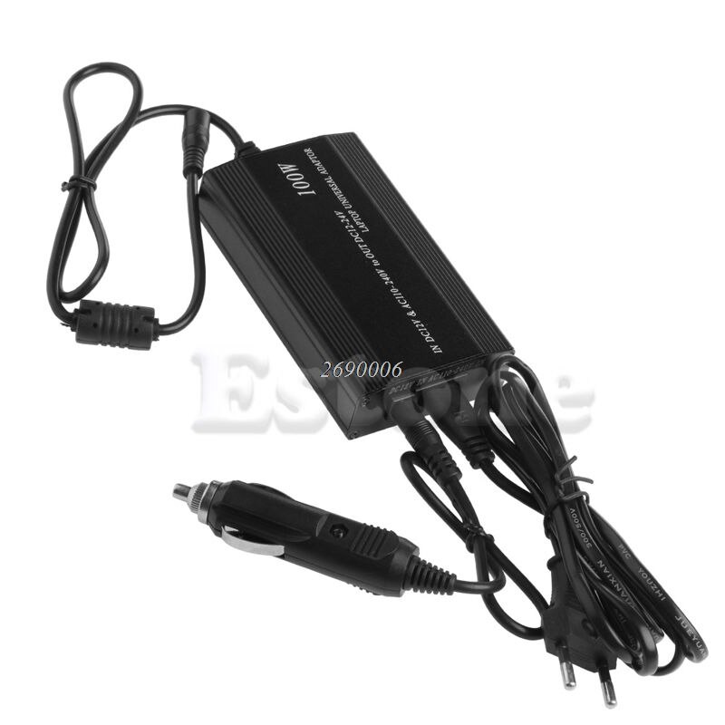 Voor Laptop In Auto Dc Lader Notebook Ac Adapter Voeding 100W Universele