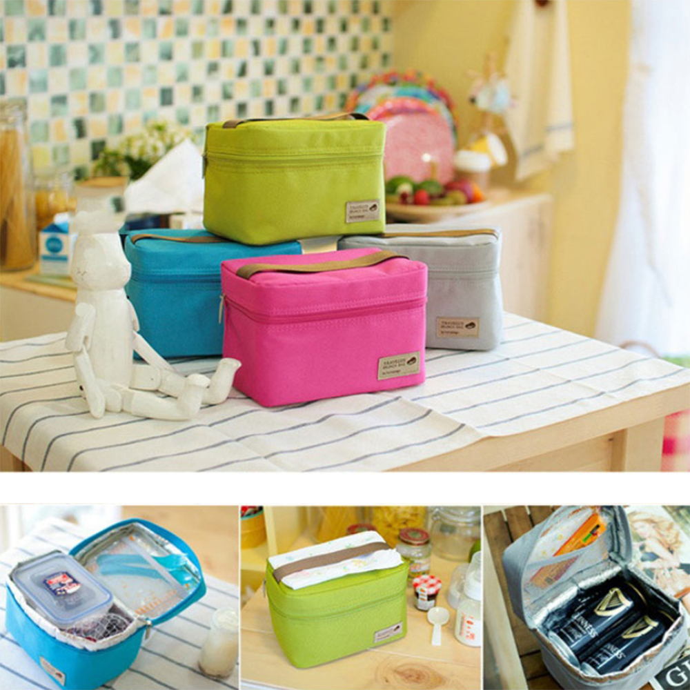 Picnic Bags Waterproof Insulated Lunch Picnic Bag Thermal Insulated Cooler Bag Outdoor Food Storage Cooler Box Picnic Basket
