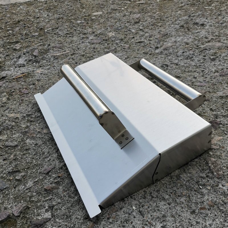 Quick Stainless Steel Concrete Wall Plaster Scraper With Handle NE