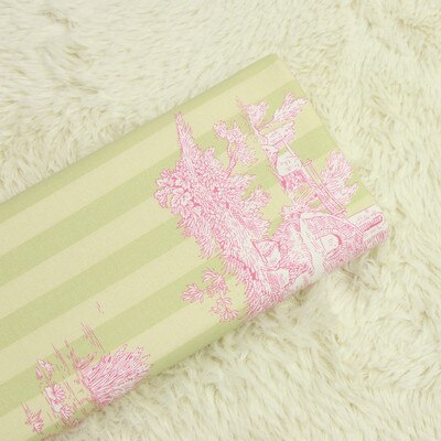 Demi-mètre 100% coton toile tissu grossier avec impression Europe du nord, fait à la main bricolage sac canapé oreiller tissu à coudre T620: color 10