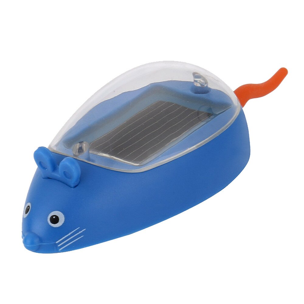 Kids Zonne-energie Toy Mini Solar Mouse Kinderen Educatief Robot Speelgoed Creatief voor Jongens A521