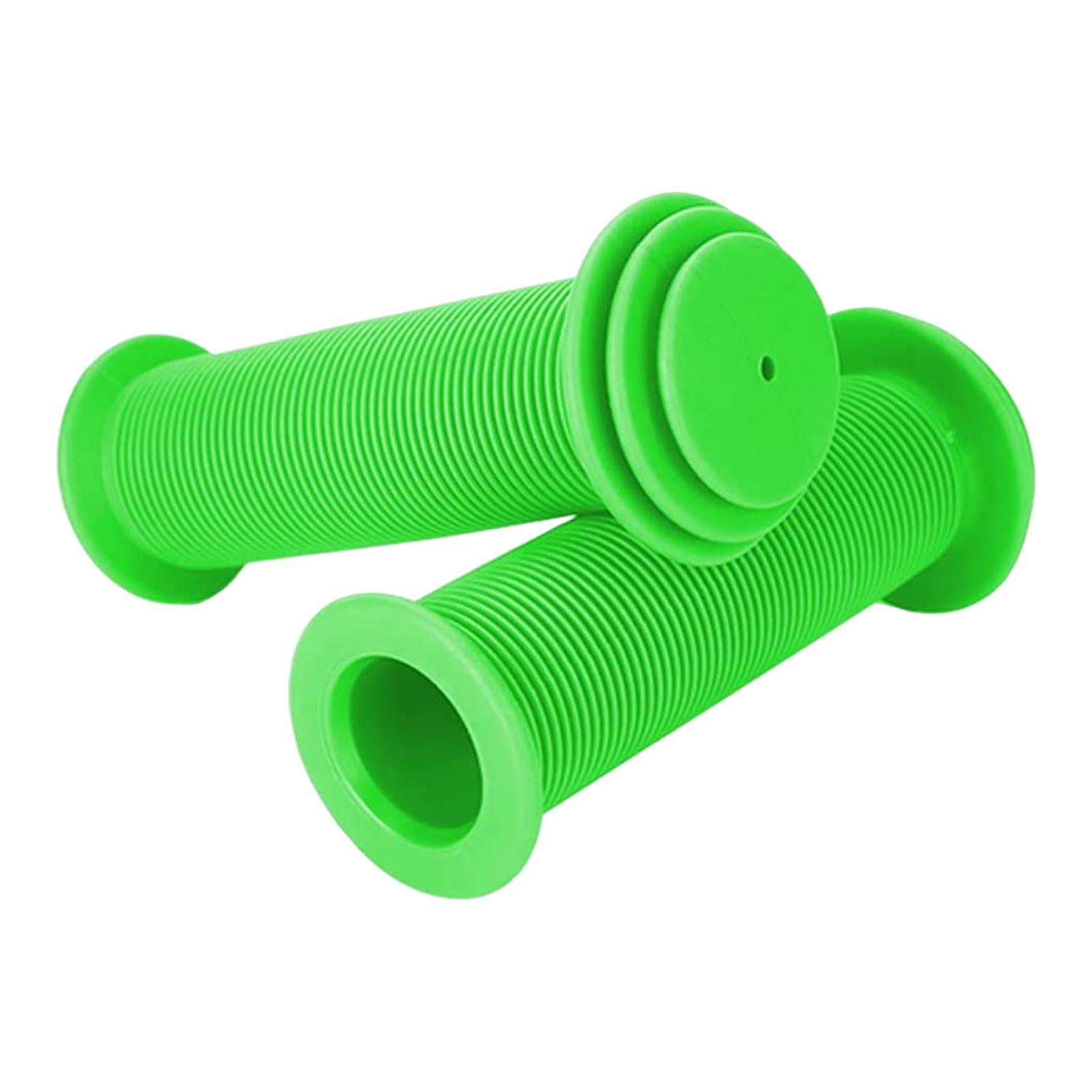 2x Premium MTB Bike Handle Grips Sleeve Rubber Bike Grips Dia 0.87" Bicycle Handlebar Grips for Scooter Tricycle Kids Bike BMX: Brown