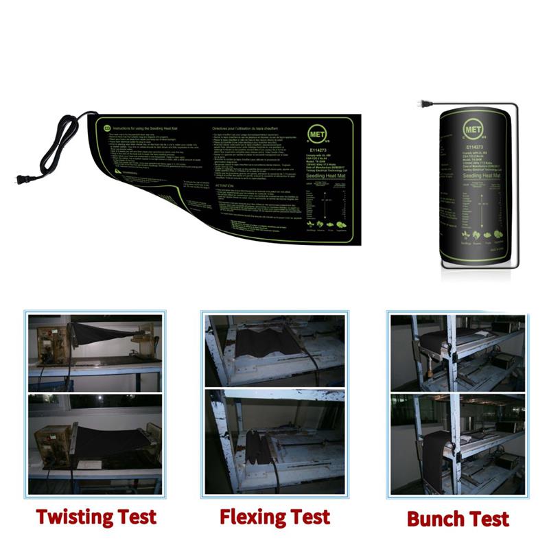 Seedling Heating Mat Waterproof Plant Seed Germination Propagation Clone Starter Heated Pad Household Garden Supplies