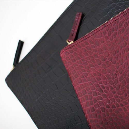 Mode Krokodil Graan Vrouwen Envelop Clutch Bag Dames Avond Party Grote Koppelingen Handtas Alligator portemonnees bolsas