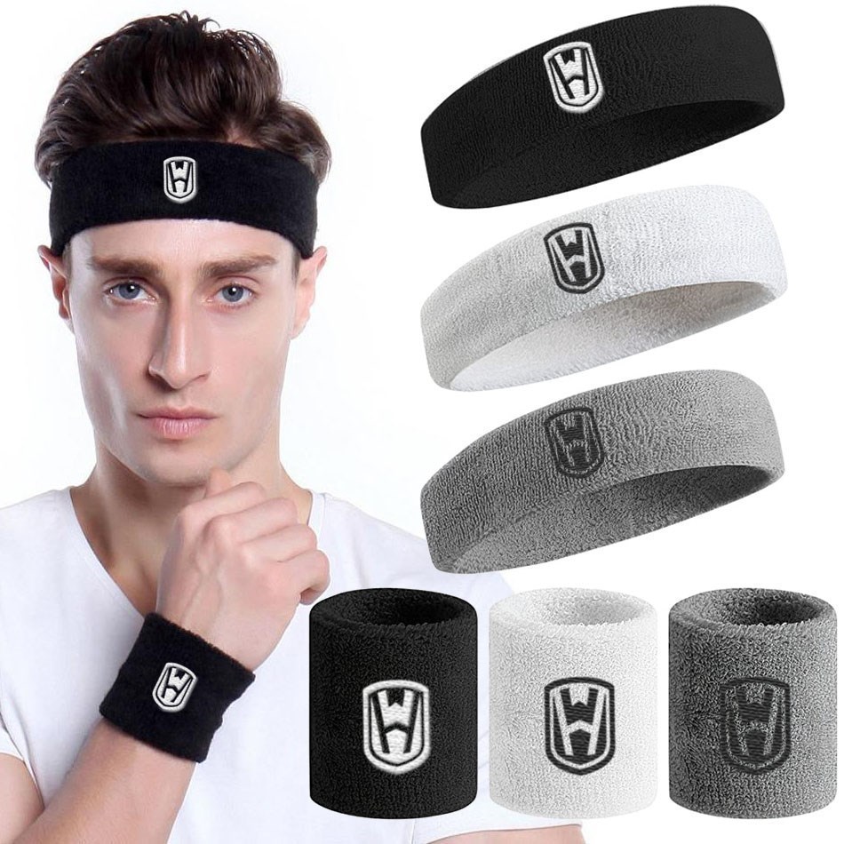 Wosweir Katoenen Atletische Hoofdband Elastische Zweetbanden Vrouwen Mannen Basketbal Sport Gym Fitness Zweetband Volleybal Tennis
