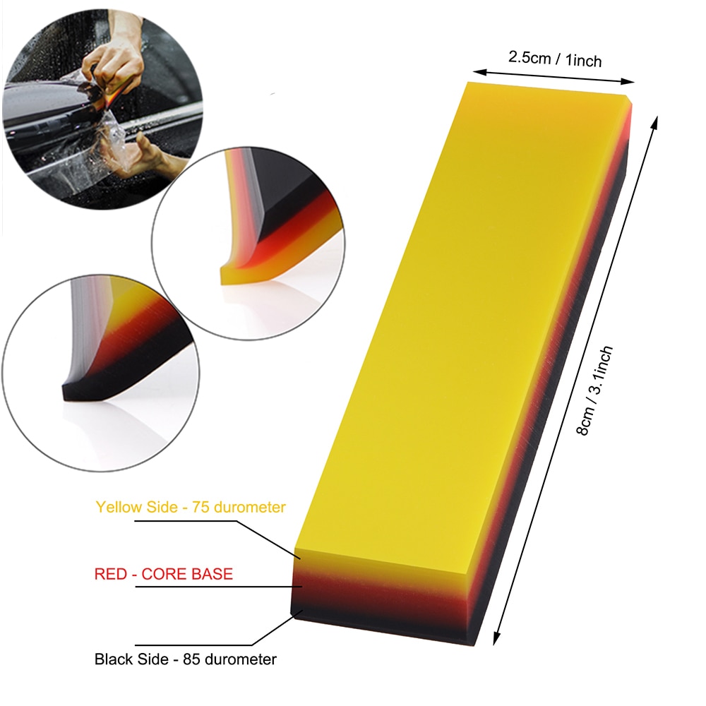 FOSHIO Car Wrap Tools Set Rubber Squeegee Scraper Knifeless Tape Glass Window Sticker Film Tint Install Vinyl Wrapping Tools Kit