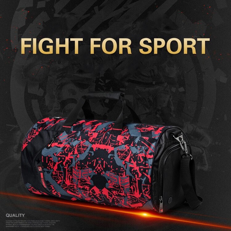 Fitness Shoulder Gym Bag for Shoes Waterproof Portable Training Bag Men Women Travel Handbag Yoga Sac De Sport Bags