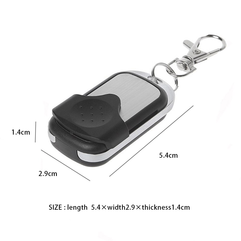 Universal Car Telecontroller Cloning Remote Control Electric Gate Garage Door Remote Controls Auto Car Accessories Key Fob
