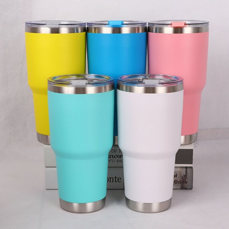 Gobelet en acier inoxydable à Double paroi | Isolation sous vide, tasse à café de voyage 30oZ