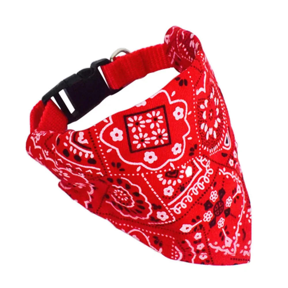 Pañuelo para perro, bufanda para cachorro y gato, collares ajustables para perros pequeños, medianos y grandes, pañuelo para mascotas, Baberos, accesorios de vestir