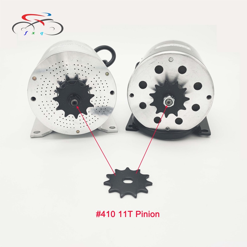 Spactz 2 Stks Elektrische Scooter 10 T 428 Tandwiel voor Kettingmotor Pinion Gear MY1020 DC Motor