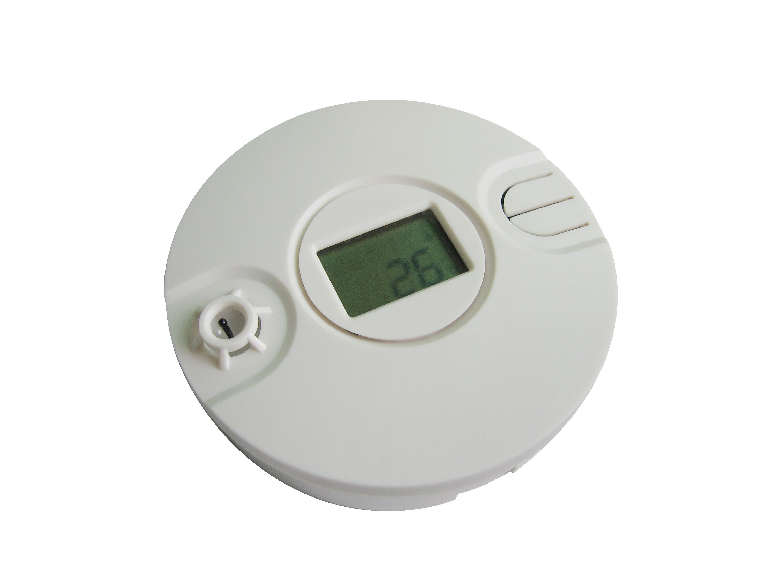Wired Thermal/Heat Detector High Sensitive Alarm Sensor for all Wired Alarm Panel Fire Alert Protection Anti Burning Detector: Default Title