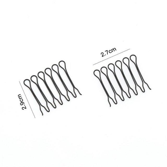 Mode Duurzaam U Vorm Hair Afwerking Fixer Kam Extra Hold Baby Haren Vrouwen En Meisjes Kapsel Haar Accessoires: A