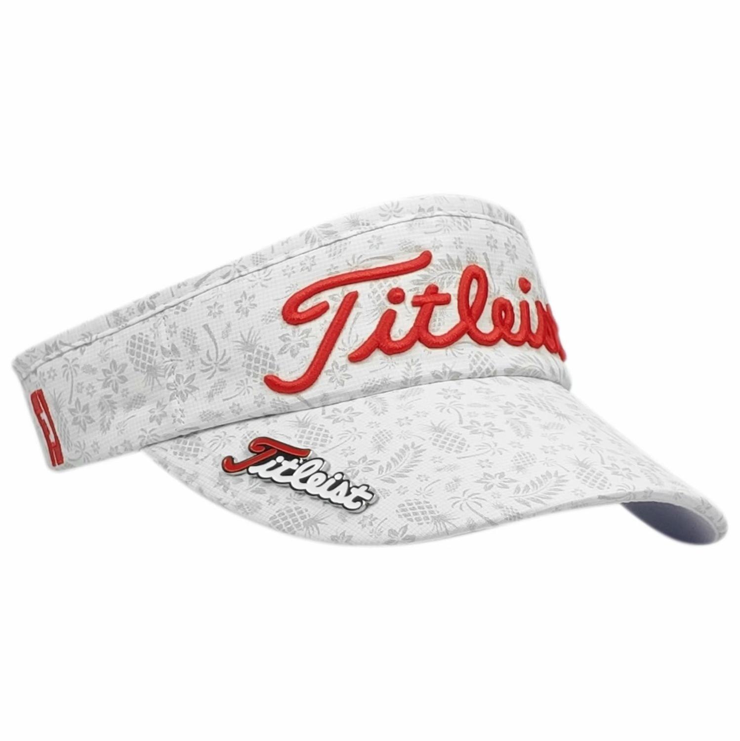 Sombrero de Golf, gorros deportivos para el sol, estampado de piña: Blanco