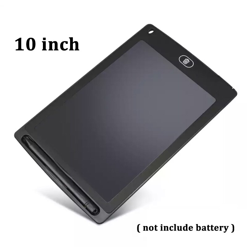 8.5/10/12 pollici portatile intelligente LED tavoletta da scrittura blocco note elettronico disegno grafica scrittura a mano Pad Board bambini disegno giocattoli: 10inch black