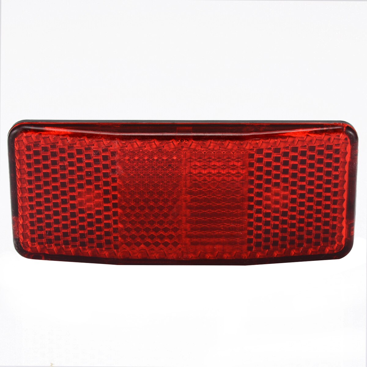 1Pcs Bike Reflector Bicycle Bike Mount Bike Cycling Safety Red Warning Reflect Light For Disc Rear Carrier Pannier Rack