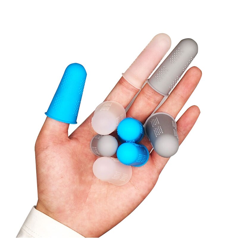 Anti-Slip Soft Silicone Rubber Finger Cots/Finger Cover Protector